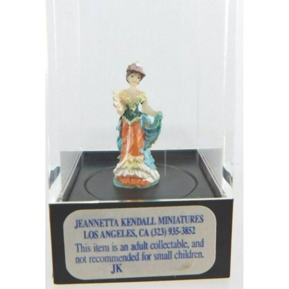 50/1672 Vintage Jennetta Kendall 1:12 Scale Dollhouse Miniature - Victorian Lady